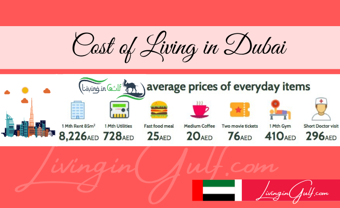 Cost of Living in Dubai-LivinginGulf.com