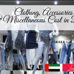 Clothing, Accessories & Miscellaneous Cost in Dubai-LivinginGulf.com